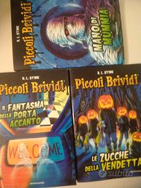 3 libri di piccoli brividi.