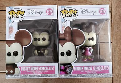 Funko Pop! Mickey Mouse e Minnie (Chocolate)