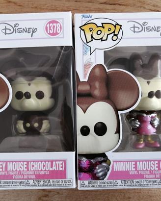 Funko Pop! Mickey Mouse e Minnie (Chocolate)
