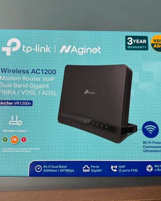 Modem tp-link  archer vr1200v misto fibra rame