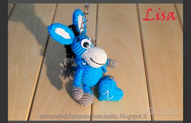 ciuccio del Napoli portachiavi 