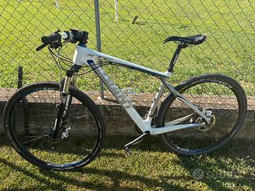 Mountain bike in carbonio