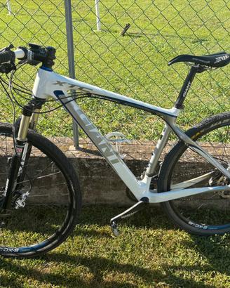 Mountain bike in carbonio