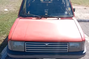 Innocenti Small 500 LS rossa del 1991