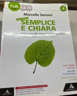 Libro di testo” in forma semplice e chiara”