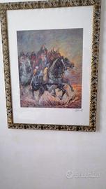 Litografie Gonzaga con cornice