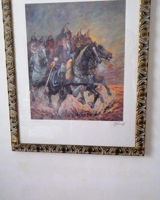 Litografie Gonzaga con cornice