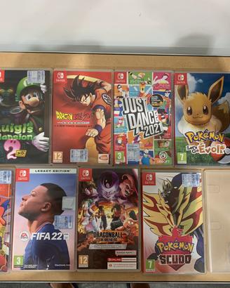 Lotto giochi Nintendo Switch (2 foto)