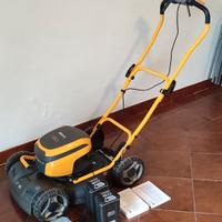 Tosaerba Stiga 80v, 2 batterie 5Ah e ricaricatore