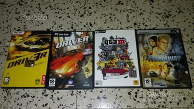 Giochi PC GTA3, Driver3 e Driver Parallel Lines