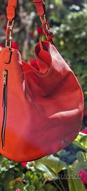 Borsa Karl Lagerfeld in pelle arancione estiva