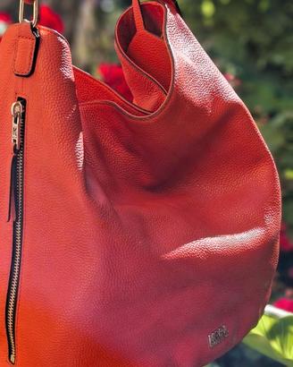 Borsa Karl Lagerfeld in pelle arancione estiva