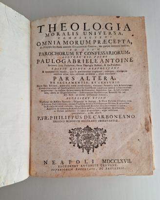 1767 Theologia Moralis Universa