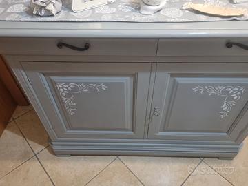 Madia shabby legno 183x93