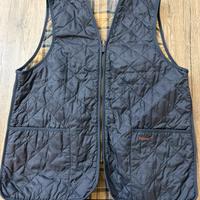 Gilet Barbour blu quilted waistcoat