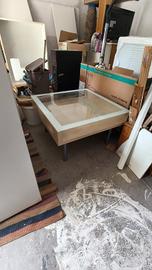 Tavolino soggiorno vetrinetta 