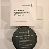 Adattatore Blackmagic Ursa Mini Pro PL Mount Nuovo