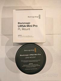 Adattatore Blackmagic Ursa Mini Pro PL Mount Nuovo
