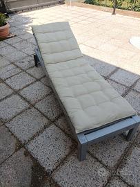 Lettino da giardino