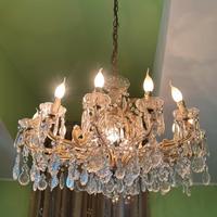 Lampadario maria teresa 12 fiamme