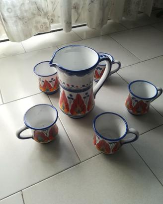 Brocca con Tazze