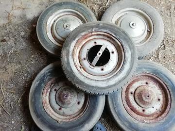 gomme e cerchi fiat 500 epoca