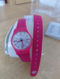 orologio Swatch Backhand Roland Garros rosa