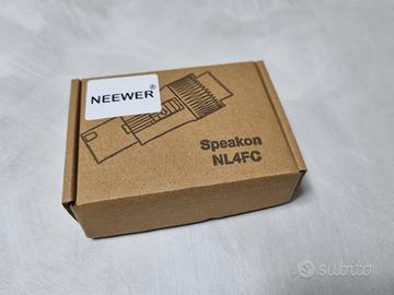 Set 4 Connettori Speakon NL4FC