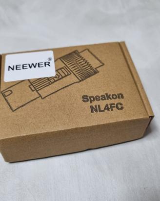 Set 4 Connettori Speakon NL4FC