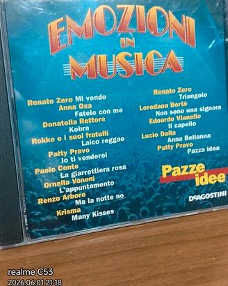 CD della serie Emozioni in Musica 