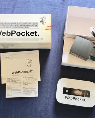 NEW ROUTER WIND/TRE MOBILE HUAWEI WEBPOCKET 42mbs