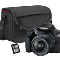 Canon EOS 2000D + EF-S 18-55mm DC III Kit Completo