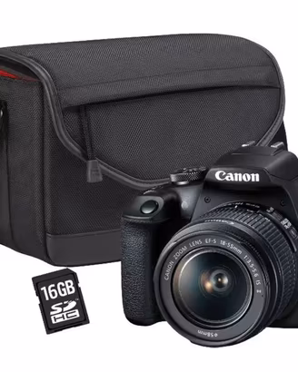 Canon EOS 2000D + EF-S 18-55mm DC III Kit Completo