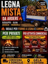 Legna mista da ardere