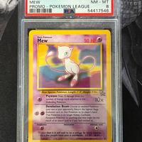 Mew PSA 8 Black Star Promo
