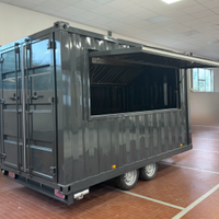 Container, food truck,furgone panini,friggitoria