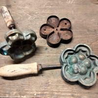 Stampi antichi per pelle e tessuto vintage