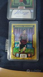 Card Domagoj Bradaric Gold laser 06/10 Score