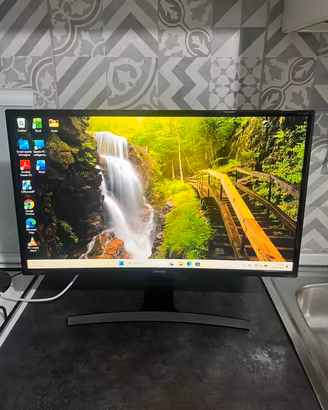 SCHERMO MONITOR CURVO 27 POLLICI SAMSUNG pc hdmi
