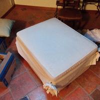 pouff poltrona letto bianco doghe