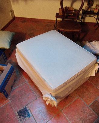 pouff poltrona letto bianco doghe