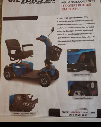 Scooter elettico per disabili