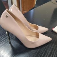 scarpe motivi nr 40 rosa cipria tacco 12