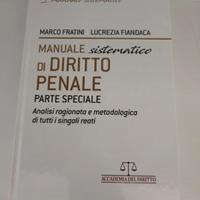 Manuale sistematico diritto penale Marco Fratini