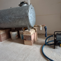 Cisterna acciaio zincato gasolio 500 litri