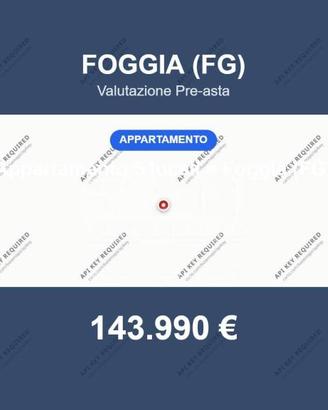 Immobile in asta di 100 m² a Foggia