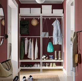 Attaccapanni Mobile ingresso IKEA MACKAPAR bianco