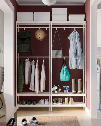 Attaccapanni Mobile ingresso IKEA MACKAPAR bianco