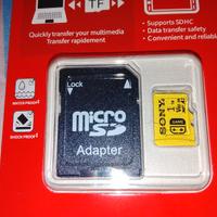 Memoria MicroSD 1TB nuova con SD adapter 