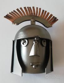 COPRITAPPO IN FERRO BATTUTO E RAME